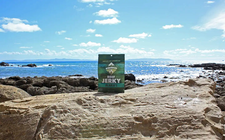 Windward Alakai Jerky on Beach